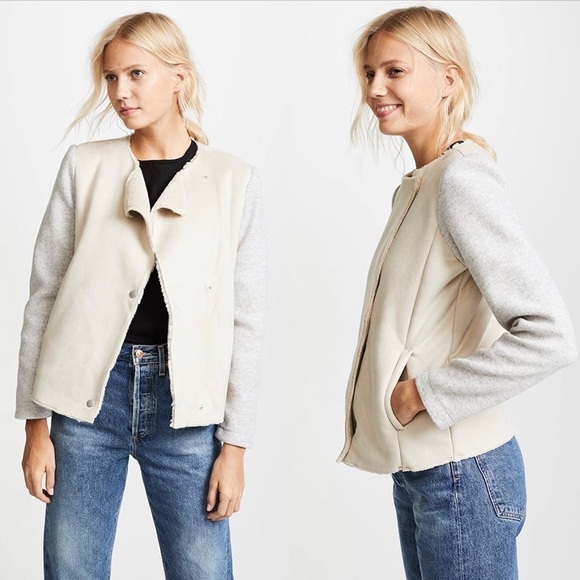 BB Dakota by Steve Madden - Women's Glenna Mixed Media Jacket - Picture 11 of 11